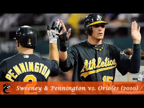 Oakland A's Hitting Clinics Episode 10 - Ryan & Cliff vs. Orioles (2010)