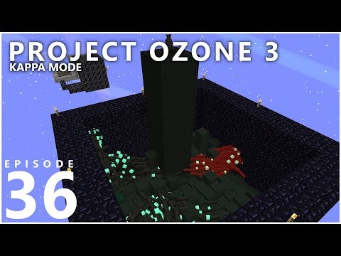 Project Ozone 3 Kappa Mode - SHOGGOTH MONUMENT STATUES [E36] (Modded Minecraft Sky Block)
