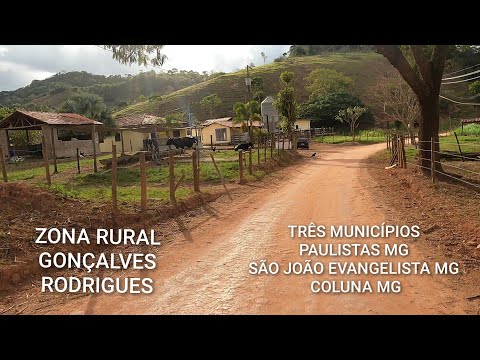 INTERIOR DE MINAS | ZONA RURAL , CÓRREGO GONÇALVES ,  RODRIGUES , MUNICÍPIO SÃO JOÃO EVANGELISTA MG 