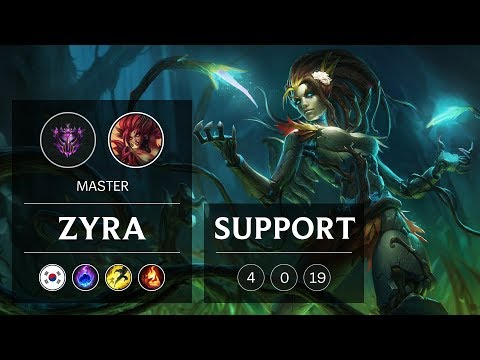 Zyra Support vs Morgana - KR Master Patch 9.2