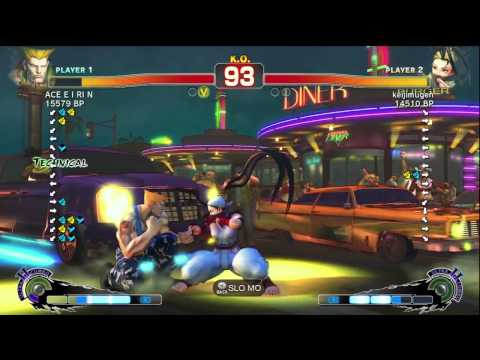 ACE・EIRIN [Guile] vs keijimugen [Ibuki] SSF4 Japanese Online Ranked Matches - TRUE-HD