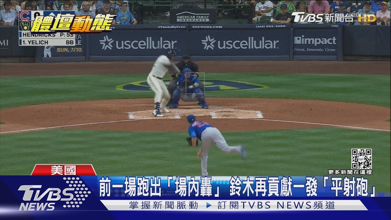鈴木誠也連兩場開轟 傷癒歸隊後打擊手感火燙
