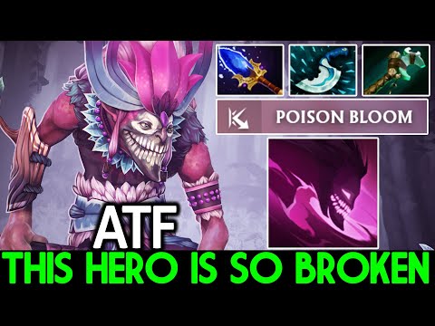 ATF [Dazzle] This Hero is so Broken Cancer Poison Touch Dota 2