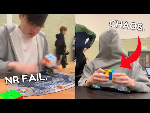 A Very Chaotic Cubing Competition | Belfast Winter 2023