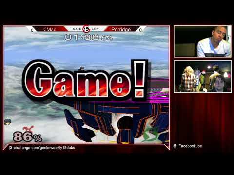 Geeksboro Melee Weekly 18 - CMac vs Porridge