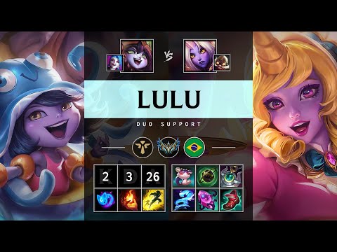 Lulu Support vs Soraka - BR Challenger Patch 14.24