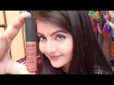 Nyx professionals makeup soft matte lip cream review | nude lipstick for summers for everyday | RARA Video