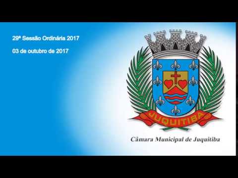 Câmara Municipal de Juquitiba - 29ª Sessão Ordinária - 2017