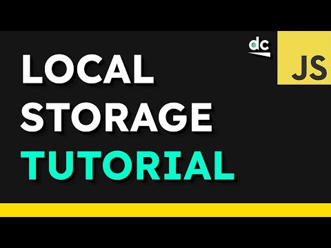 How to use Local Storage in JavaScript