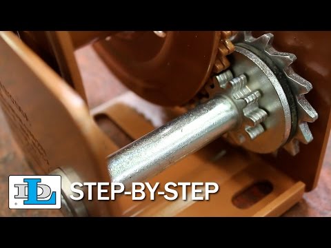 Replacing the Drive Shaft on DLB-Series Brake Winches - Step-By-Step