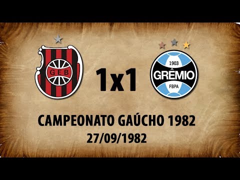 G.E.Brasil 1x1 Grêmio FBPA - Campeonato Gaúcho 1982