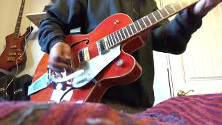 Video thumbnail for Hard Boogie on the Gretsch G5420T and Carvin XV112 by Mountain Rock