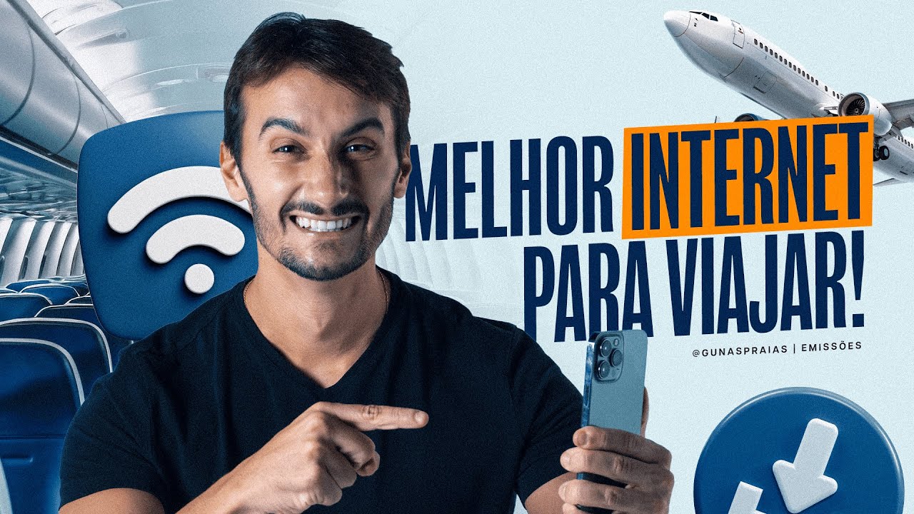 MELHOR CHIP INTERNACIONAL - Para viajar pro exterior com internet
