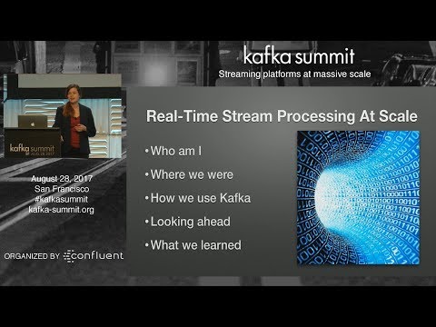 PREVIEW: Real-time Stream Processing at Scale (Amy Boyle, New Relic) Kafka Summit 2017
