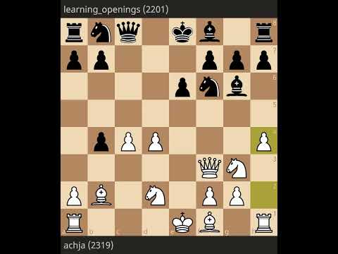 Beautiful Queen Sacrifice!Jogo Lichess do mês de maio de 2023