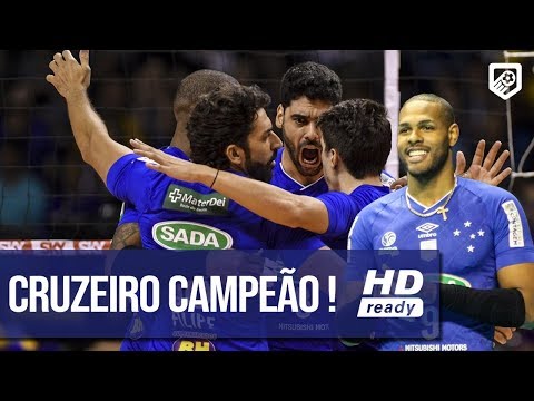 Cruzeiro x Sesi-SP - Superliga | CRUZEIRO CAMPEÃO | Últimos pontos do jogo 06/05/2018
