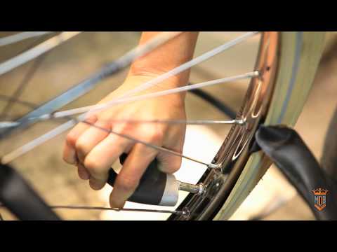 Patching a tire on My Dutch Bike.mov