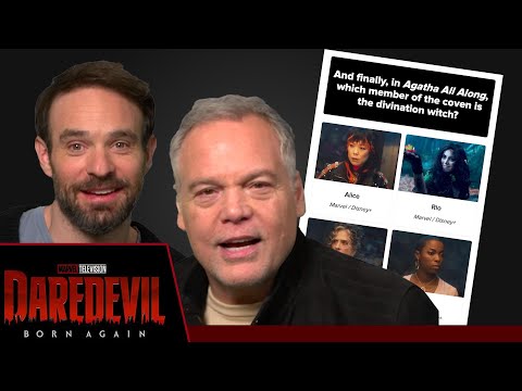 Charlie Cox and Vincent D'Onofrio Take An MCU Trivia Quiz