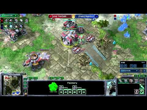 Thorzain vs NightEnD - TvP - Bel'shir Vestige - Starcraft 2 - Heart of the Swarm