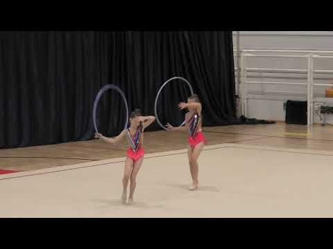 2° prova Campionato Regionale FGI Serie D - 23/04/22 - LC Allieve Coppia  Bazhenova - Del Debbio