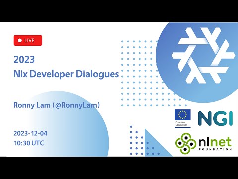 Ronny Lam – Public funding in open source (2023 Nix Developer Dialogues)