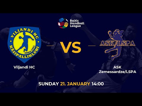 BHL 23/24: Viljandi HC - ASK Zemessardze/LSPA
