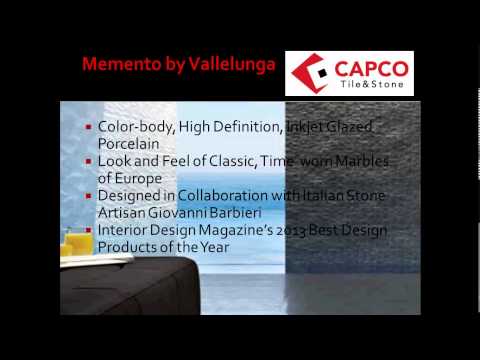 CAPCO Tile & Stone - New Product - Memento by Vallelunga