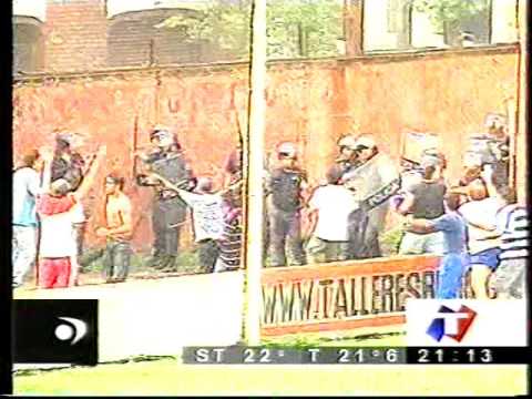 TALLERES (RE) vs alte brown - 1eraB 2002/03 - Incidentes