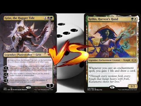 Grist VS Sythis - MTG EDH Duel Commander Cartes Magic