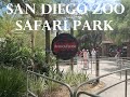 SAN DIEGO SAFARI ZOO AFRICA TRAM RIDE COMPLETE TOUR