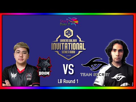 BOOM ESPORTS VS TEAM SECRET - GAMERS GALAXY I Dota 2 Invitational Series Dubai 2022 LB Round 1