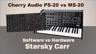 Video thumbnail for Cherry Audio PS-20 vs Korg MS20: Does it sound like the MS-20 or is it just inspired by it by Starsky Carr