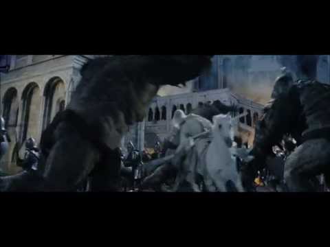 LOTR The Return of the King - Breaking the Gate of Gondor (The Siege of Gondor Part 4)