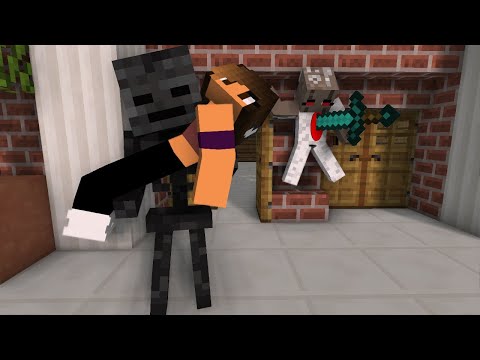 Monster School : GRANNY  HORROR game challenge - Minecraft Animation