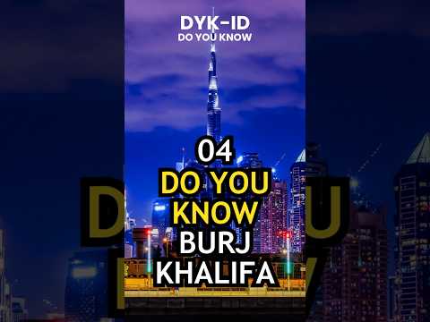 04 🏢🌃 Burj Khalifa Facts, Dubai - UEA #shorts #facts #burjkhalifa #dubai #uea