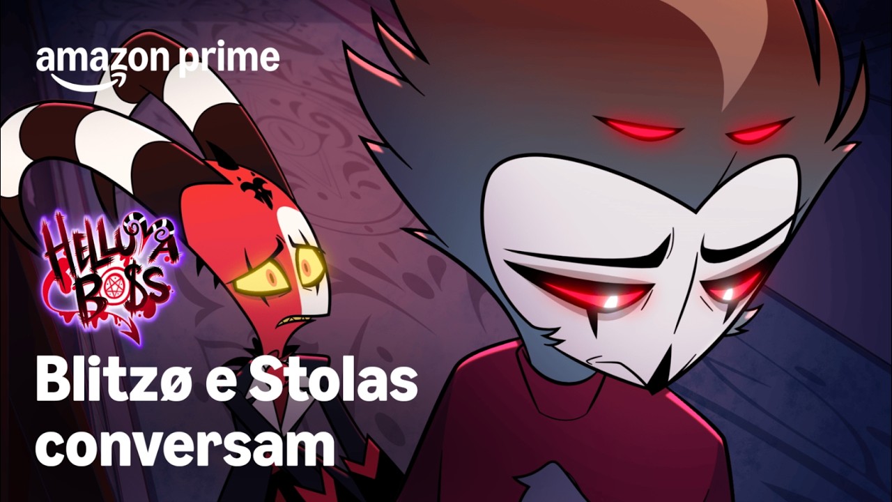 Blitzø e Stolas conversam | Helluva Boss - 3ª temporada | Prime Video