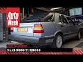Saab 9000 Turbo 16 - Op de Rollenbank