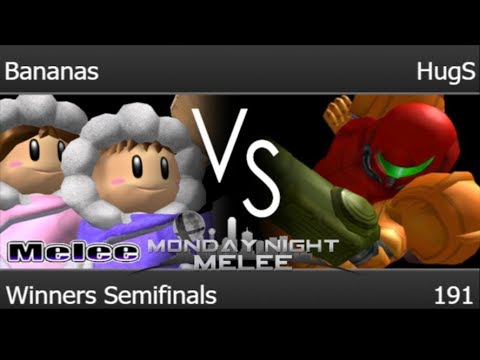MNM 191 - MB | Bananas (ICs) vs DIG | HugS (Samus) Winners Semifinals - Melee