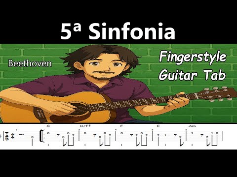 5ª Sinfonia - Beethoven - Fingerstyle Tab