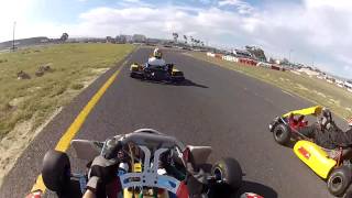 preview picture of video 'Session 19 of Rotax Max practice on Killarney'