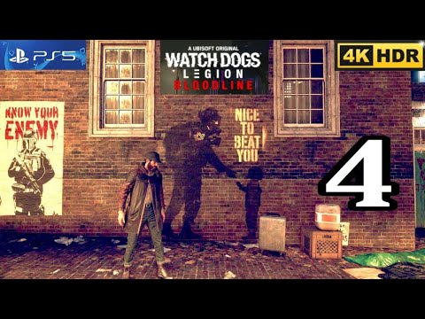 Watch Dogs Legion Bloodline Walkthrough Part 4 PS5 Gameplay 4K Ray Tracing