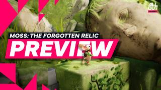 BETTER than in VR? - Moss: The Forgotten Relic Preview (Hands-On)