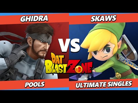 DAT BlastZone 33 - Ghidra (Snake) Vs. Skaws (Toon Link) Smash Ultimate - SSBU