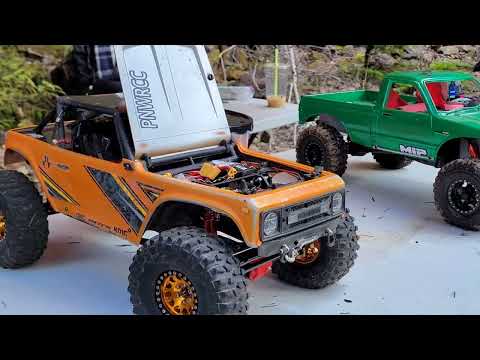 TEAM TRAIL RUN #1 LORD HILL PARK RC CRAWLING