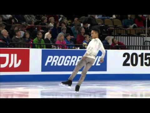 MEN FS Warm-up Group1 Skate America 2015