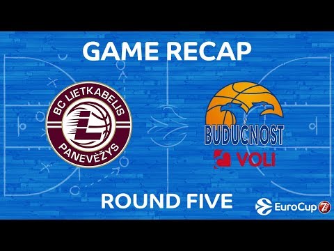 Highlights: Lietkabelis Panevezys - Buducnost Voli Podgorica