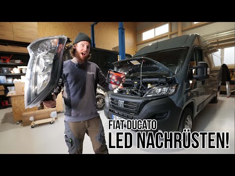 💡 OSRAM LED H7 Nightbreaker in Fiat Ducato Serie 8 Campervan nachrüsten! Lohnt es sich?! 🤷🏼‍♂️