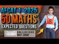 50 Expected Maths Question For AFCAT 1 2025 AFCAT 1 2025 Maths