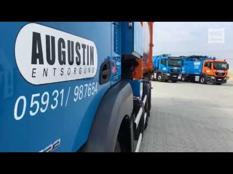 Entsorgungsbetrieb Augustin: Neue Wertstoff- und Logistikhalle in Roffhausen