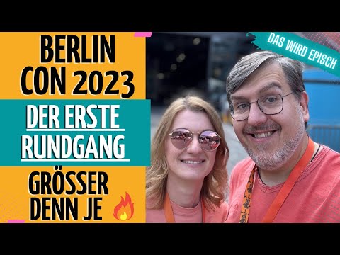 📷VLOG Berlin Con Rundgang AUFBAU 😍